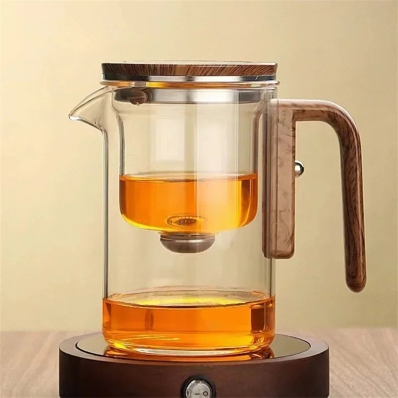 Zensteep | Elegante Teekanne aus Borosilikatglas mit Infuser 6
