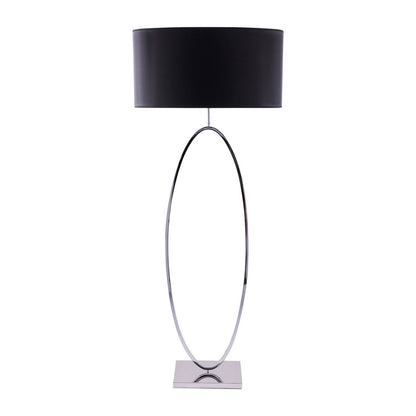 XL-Ringlampe Chrom