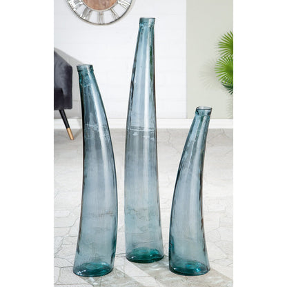 Glas Vase Corno