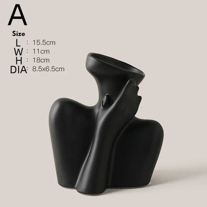 Elegancia | Geschnitzte Silhouette Vase