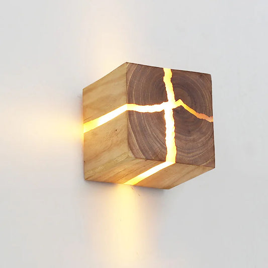 WoodAura |  Warme Holz-Beleuchtung