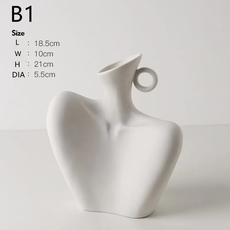 Elegancia | Geschnitzte Silhouette Vase