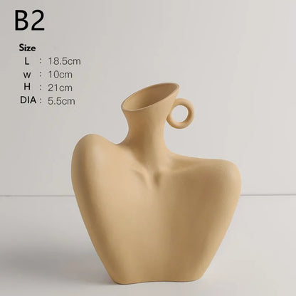 Elegancia | Geschnitzte Silhouette Vase