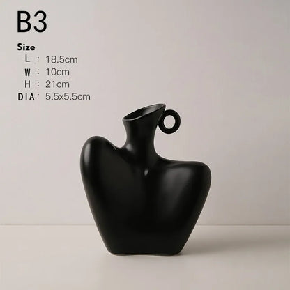 Elegancia | Geschnitzte Silhouette Vase