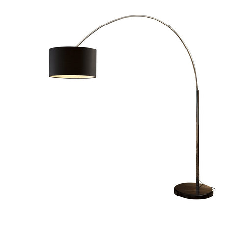 Bogenlampe 210 cm schwarz