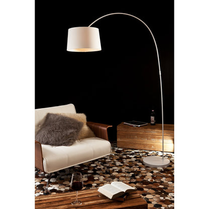 Bogenlampe 205 cm weiß