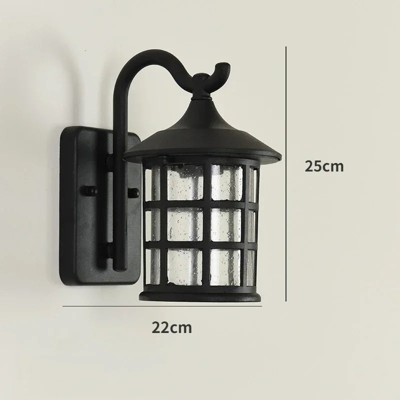 BalconyBright |  Wasserdichte Retro-Wandleuchte für draußen