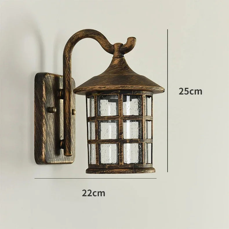 BalconyBright |  Wasserdichte Retro-Wandleuchte für draußen