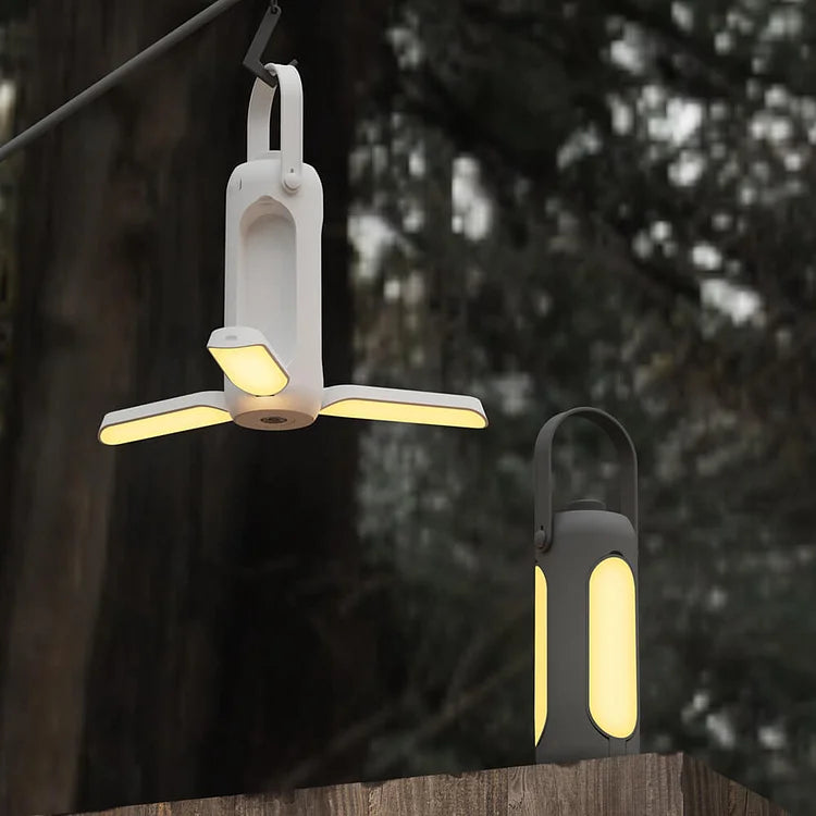Tragbare Campinglaterne mit 180 Stunden Akkulaufzeit und SOS-Funktion | Faltbare LED-Leuchte für Outdoor-Aktivitäten-3