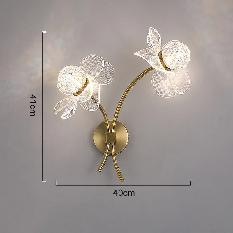 OrchidGlow | Kristallblume Licht