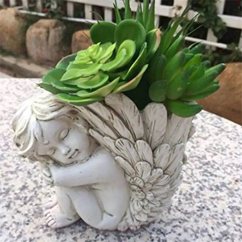 SeraphVase | Gelassener Cherub Dekor Vase