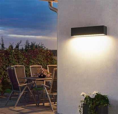 Leuchtende Bar-Wandleuchte | Außenwandleuchte für Terrasse und Garten 4