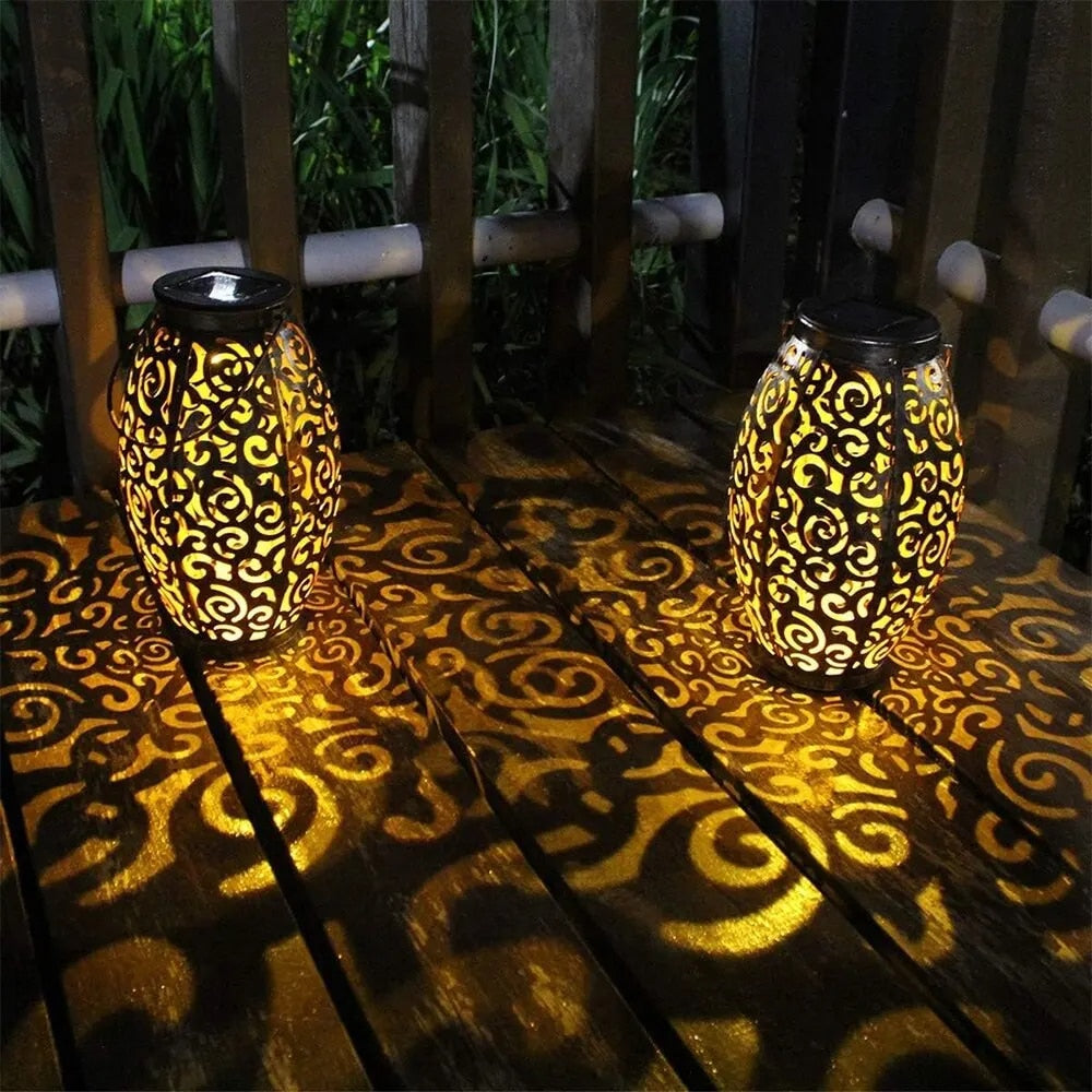 Elegante Solarlaterne Wetterfest für Garten und Outdoor – Warmes Licht, Energieeffiziente Beleuchtung für Stimmungsvolle Nächte-6