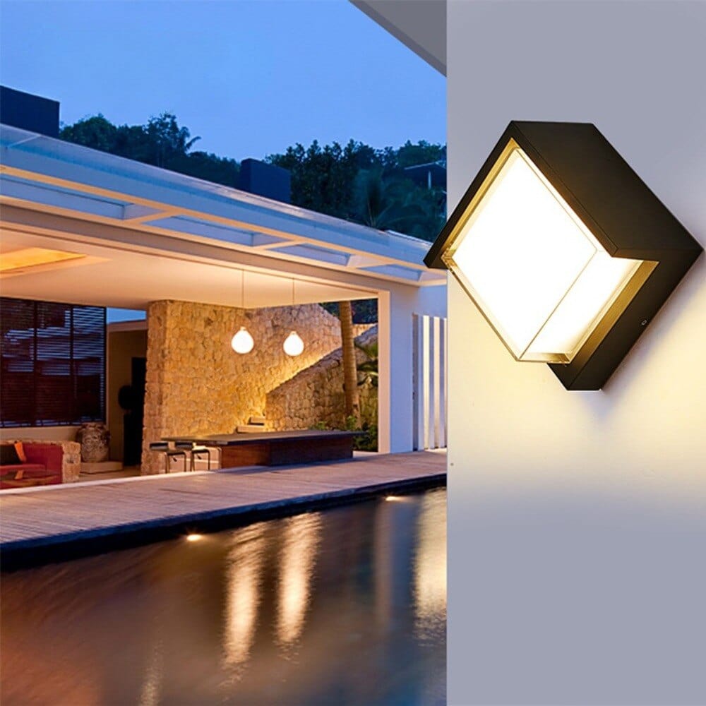 Boxer Außenwandleuchte Mit Bewegungsmelder | LED Wandleuchte Außen 4