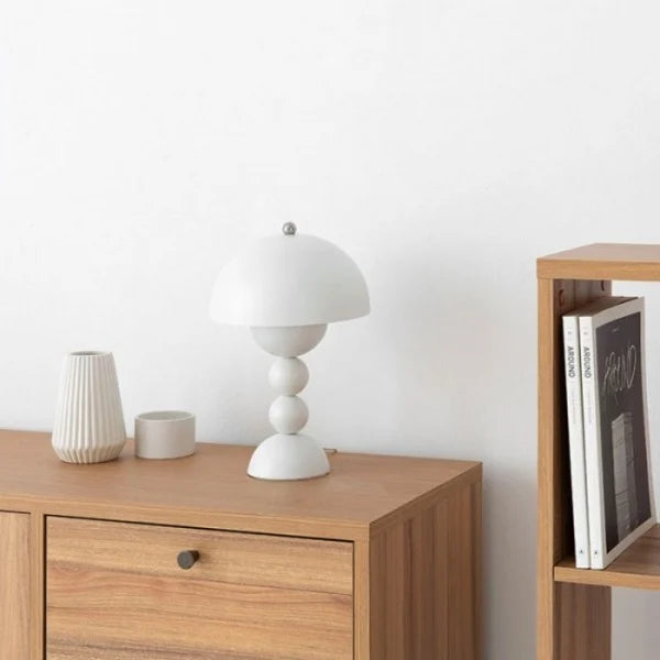 Tragbare Kabellose Tischlampe im Nordic Flower Bud Design | Bunte LED Tischleuchte für Eleganz und Funktionalität-5