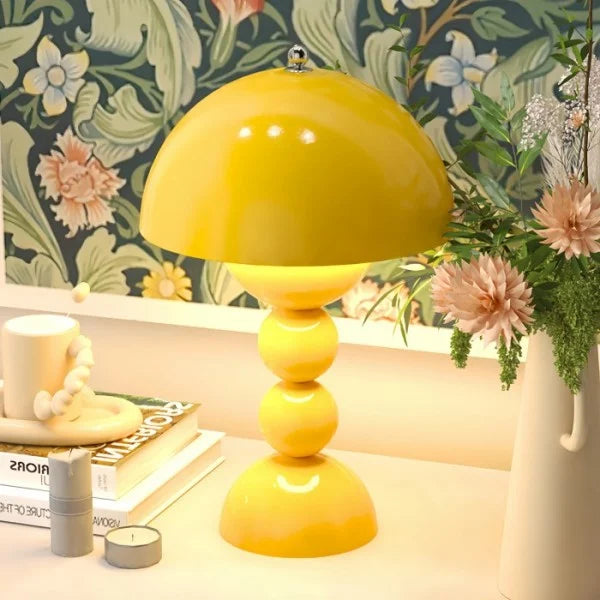 Variant image for Tragbare Kabellose Tischlampe im Nordic Flower Bud Design | Bunte LED Tischleuchte für Eleganz und Funktionalität-8