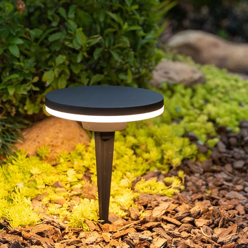 RadiantPath |  Wetterfeste LED-Rasenleuchte aus Aluminium