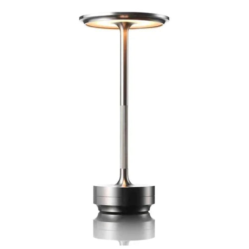 Variant image for Stellarglo Kabellose LED-Tischleuchte mit Smart Touch – Dimmbar, Edelstahl, Ideal für Innen und Außen-3