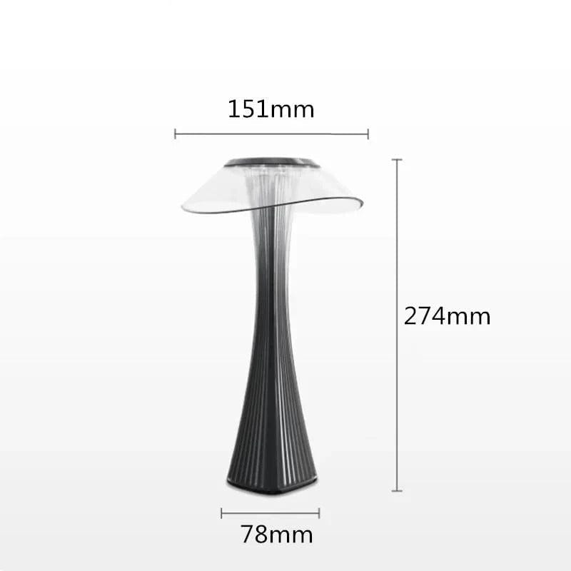 Luxuskristall Tischlampe | Kabellose Dimmbar Tischleuchte 4